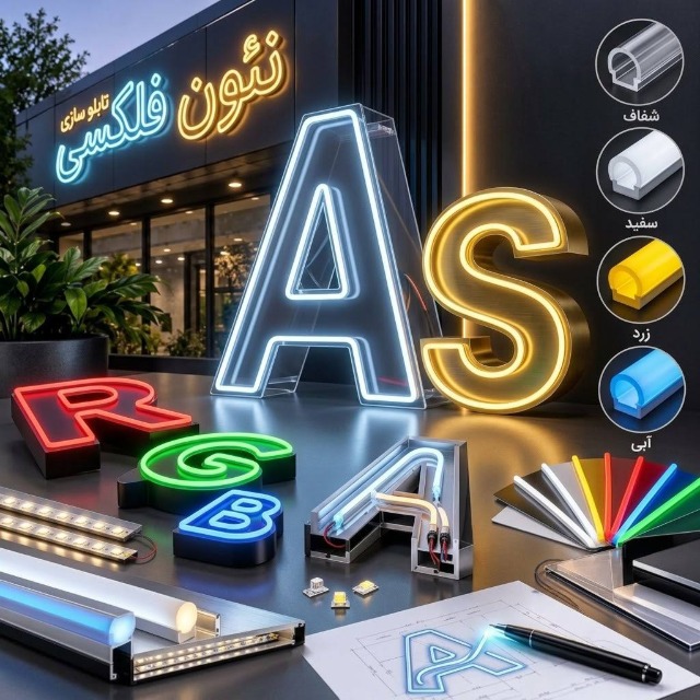 تابلو نئون فلکسی